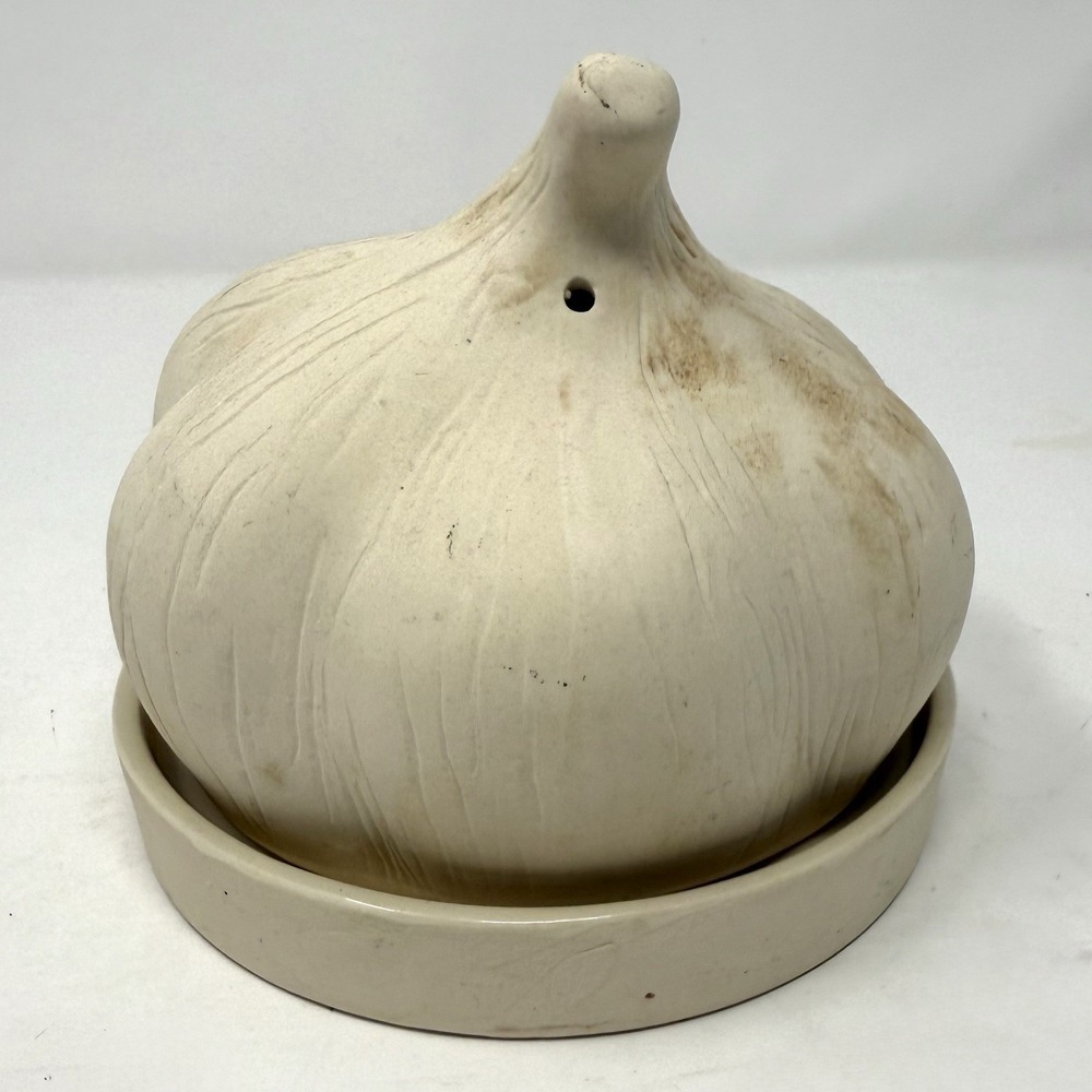 VTG Progressive International‎ Ceramic Whole Head Garlic Roaster Dish & Manual